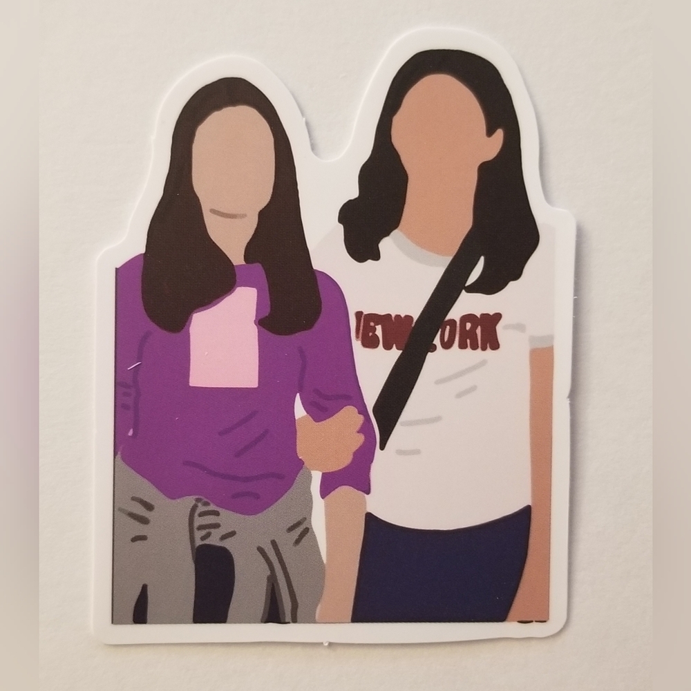 10/$10 Gilmore Girls Rory & Lorelai Sticker
